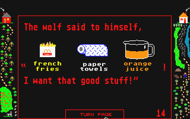 Kidstory atari screenshot